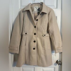 Allegra K Women's Tan Trench Coat